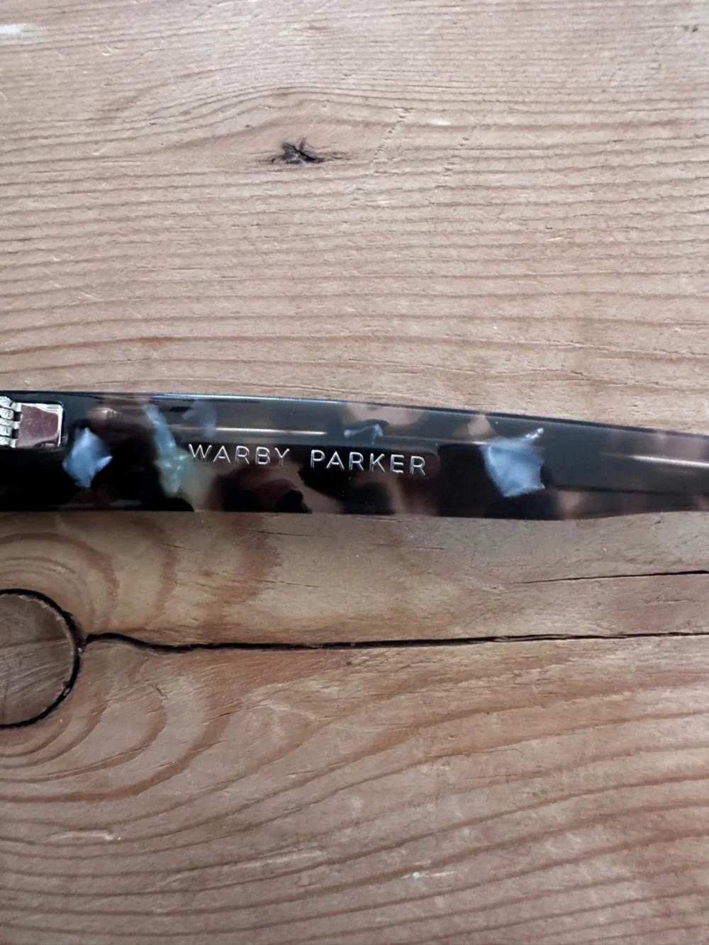 Warby Parker Tatum Smoky Pearl Tortoise Gray Cat-Eye Glasses Frames